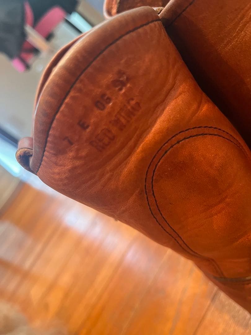 RED WING ペコスブーツ　97年　緑犬タグ