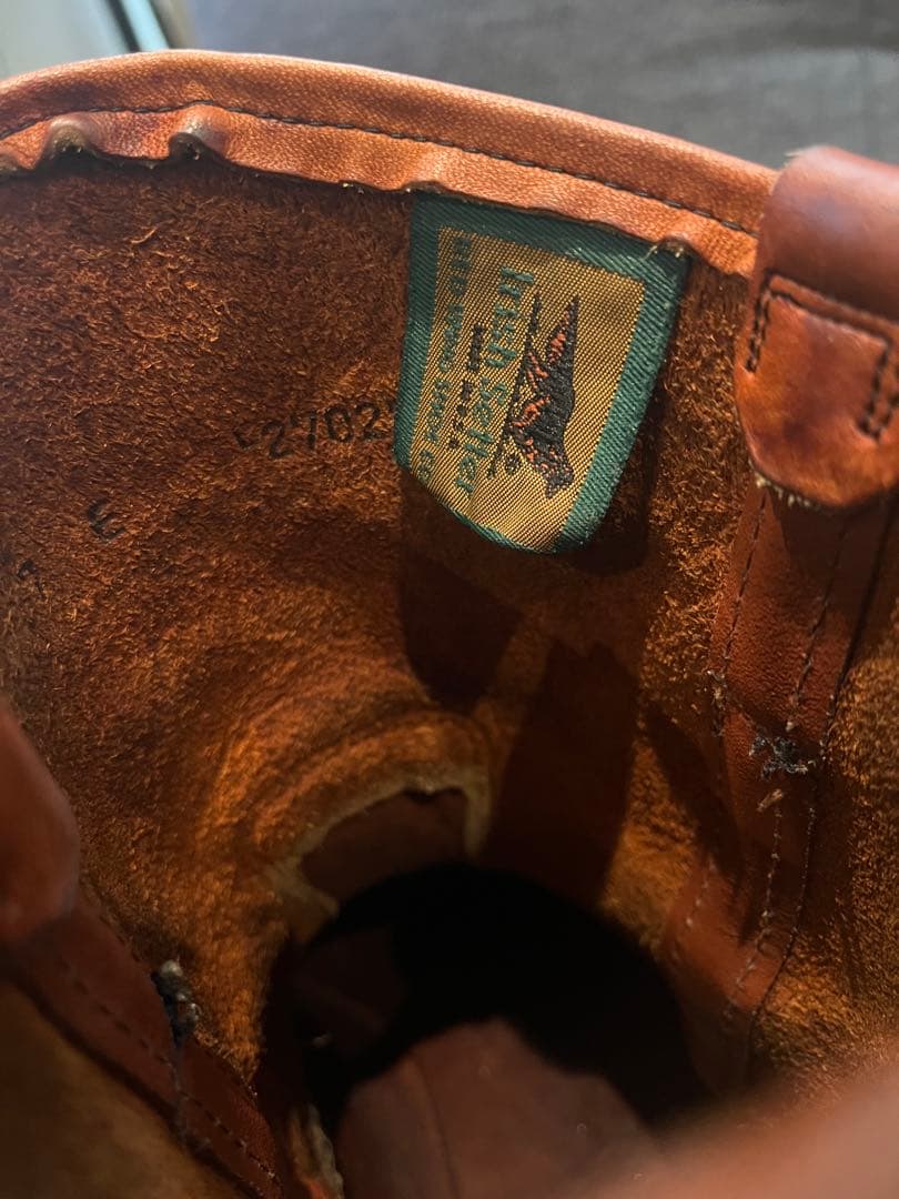 RED WING ペコスブーツ　97年　緑犬タグ