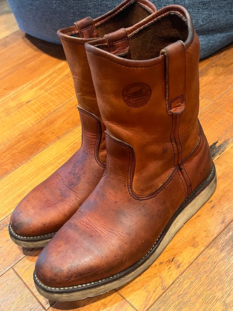 RED WING ペコスブーツ　97年　緑犬タグ