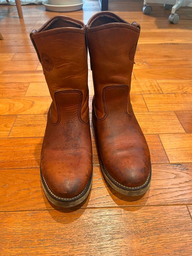RED WING ペコスブーツ　97年　緑犬タグ