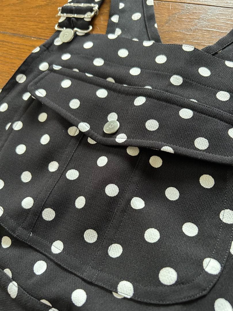 ピンクハウス　ドットサロペット・オーバーオール