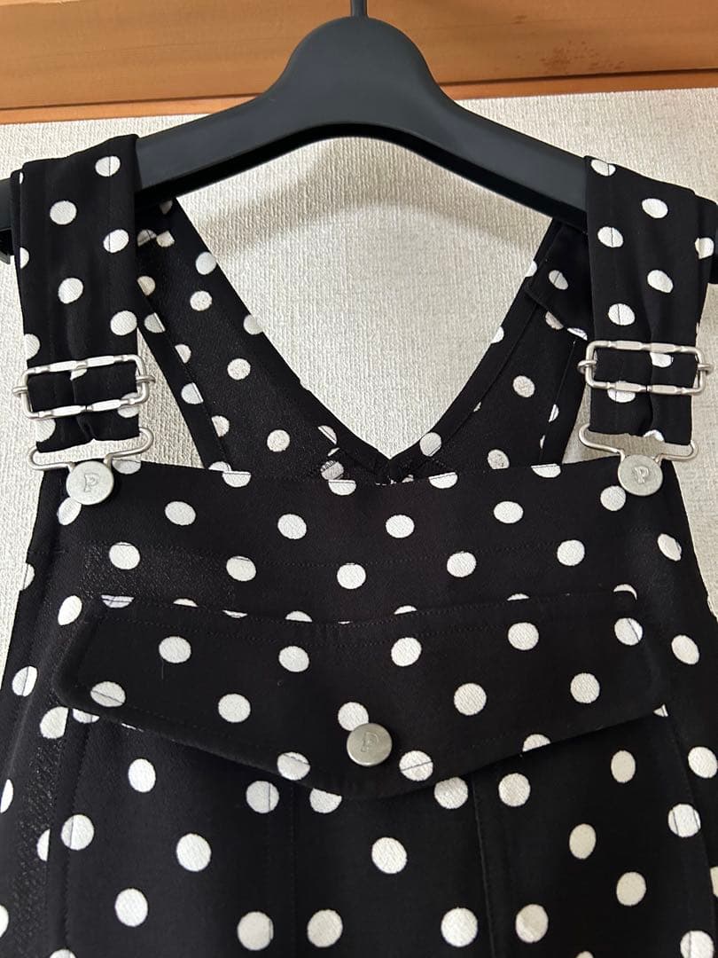 ピンクハウス　ドットサロペット・オーバーオール