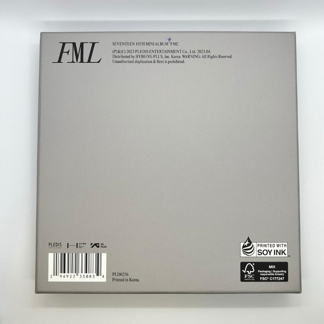 SEVENTEEN ジョシュア サイン アメリカ限定 アルバムFMLトレカセット