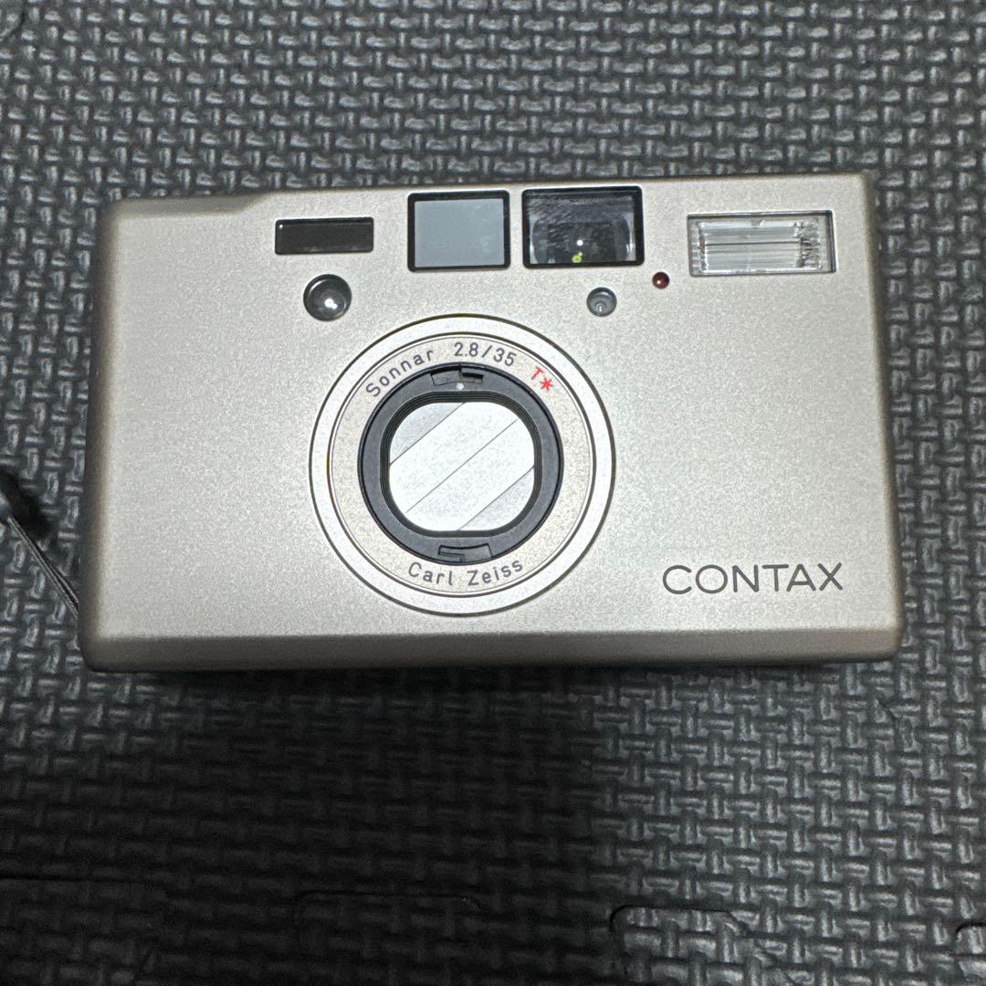 CONTAX T3 ストラップ　ケース　説明書付き