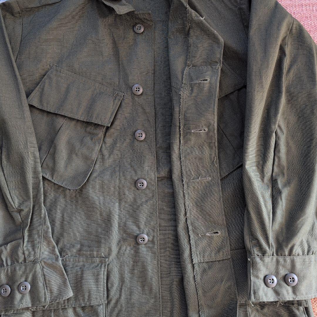 米軍実物デッドストック ジャングルファティーグジャケット Small Short