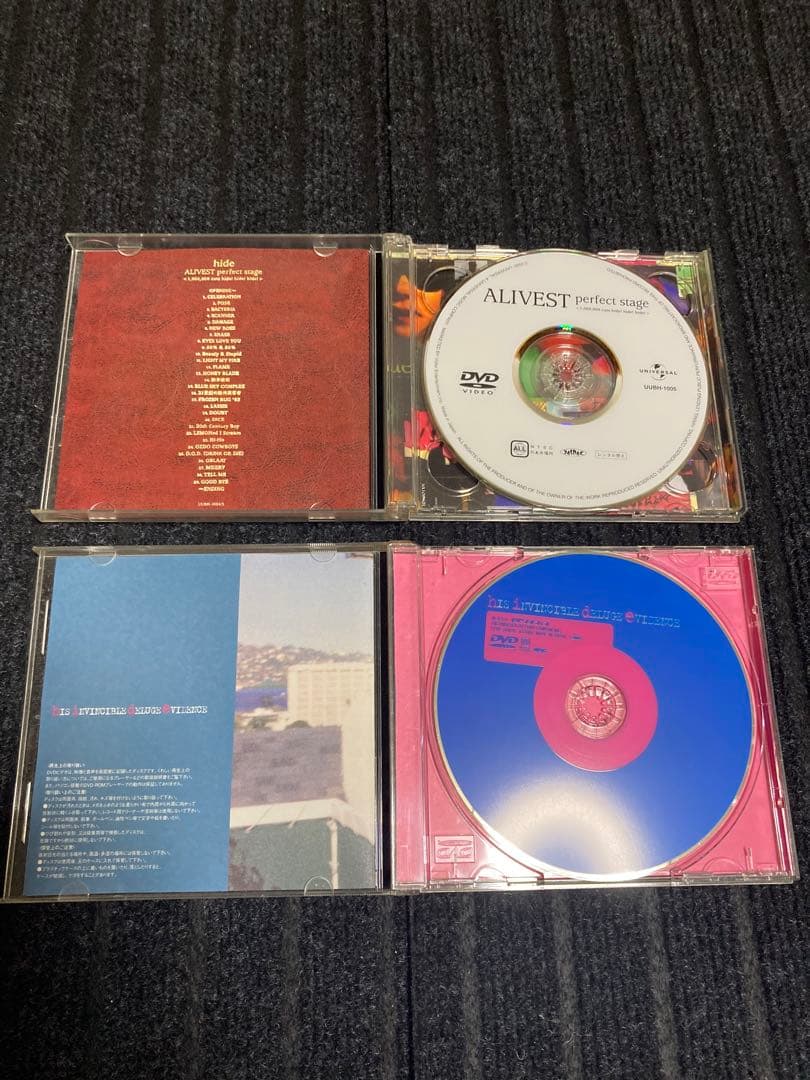 hide (X JAPAN) DVD 4枚セット