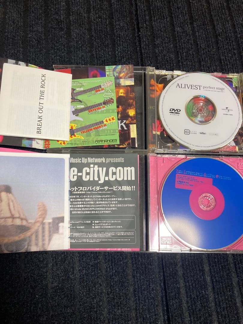 hide (X JAPAN) DVD 4枚セット