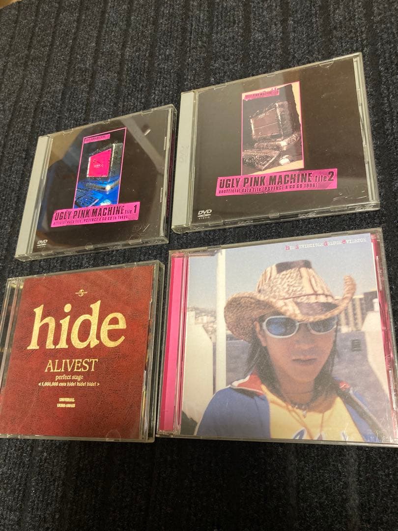 hide (X JAPAN) DVD 4枚セット