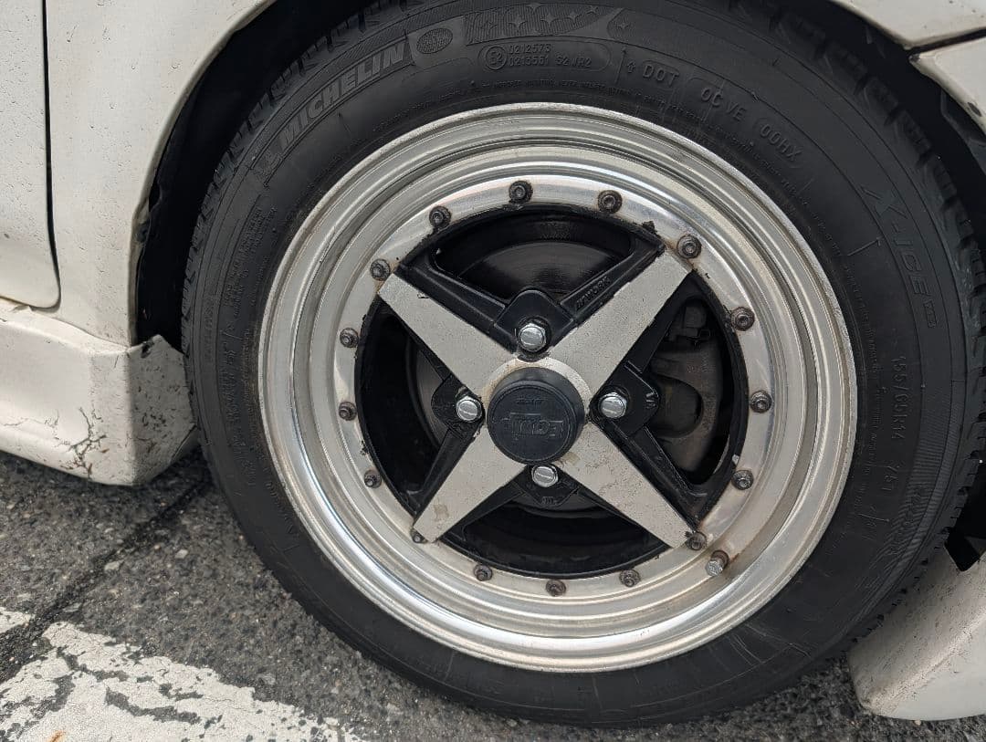 ワーク エクイップ 14インチホイール 6J+35 4穴 PCD100 4本