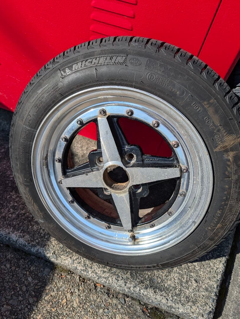 ワーク エクイップ 14インチホイール 6J+35 4穴 PCD100 4本