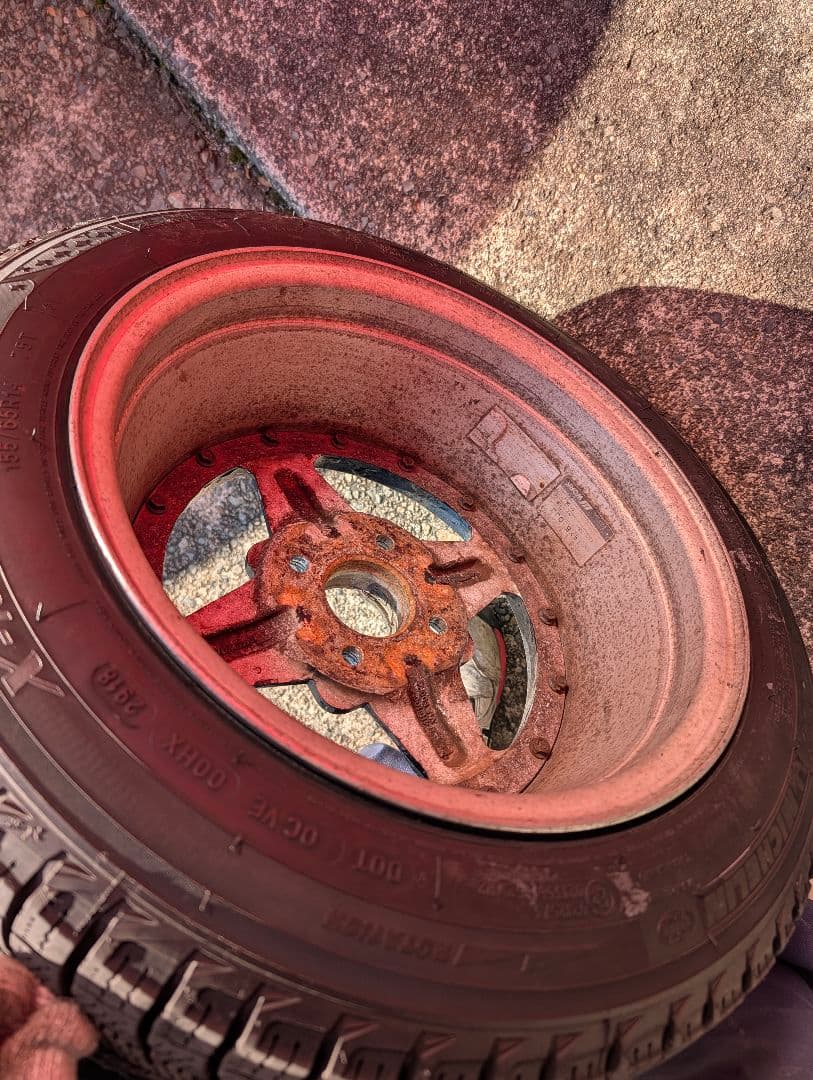 ワーク エクイップ 14インチホイール 6J+35 4穴 PCD100 4本