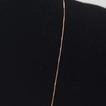 K18 ネックレス 5.0g　ダイヤモンド D 0.14ct サファイアS1.9