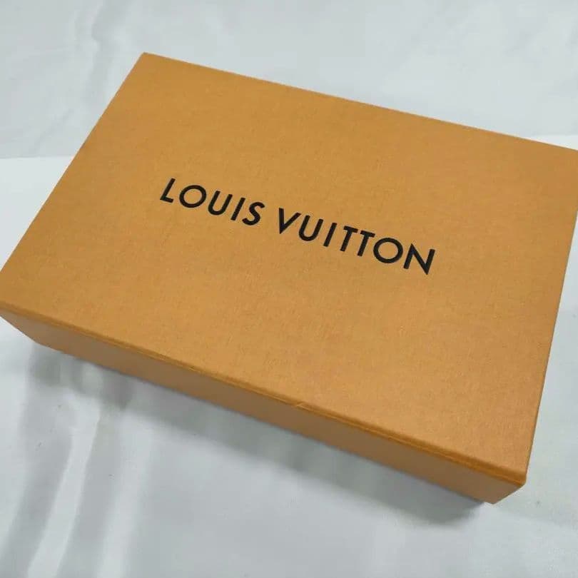 ルイヴィトン ロゴマニア シャイン マフラー 茶 ウール×シルク d32