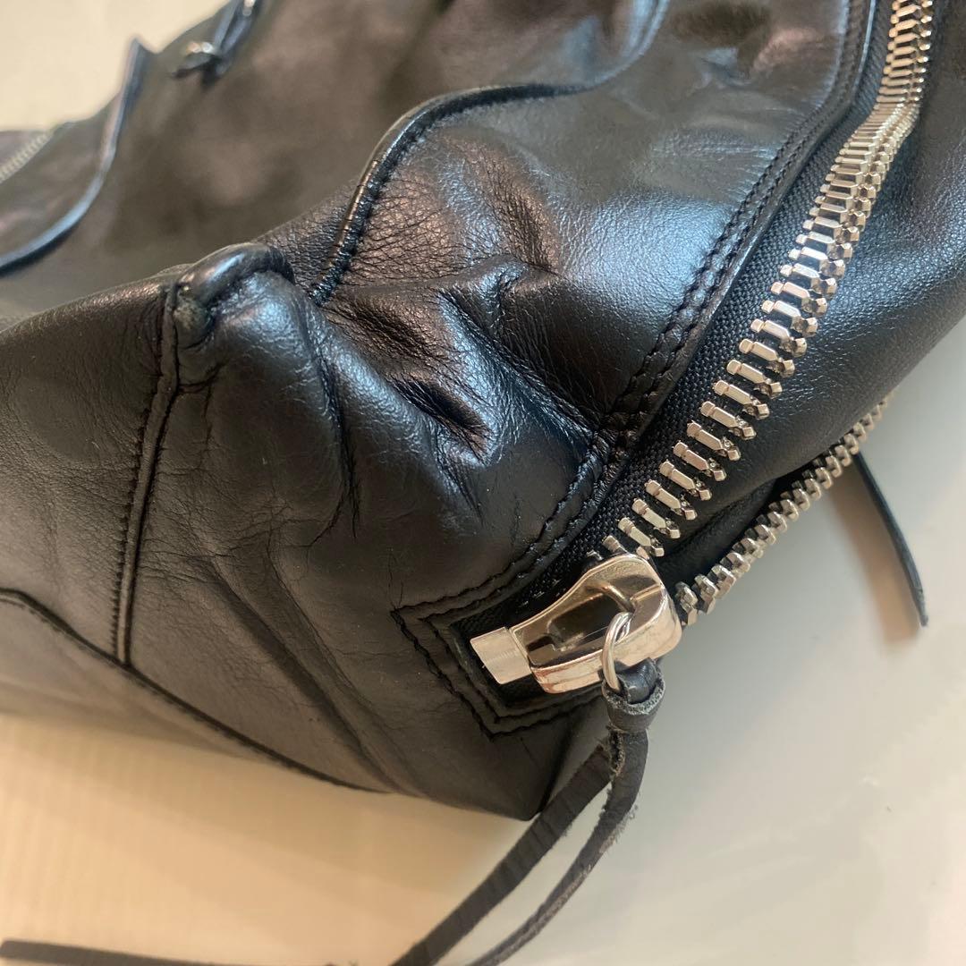 訳あり格安‼️☆バレンシアガ☆ペーパー・ブラック　トートバッグ　黒