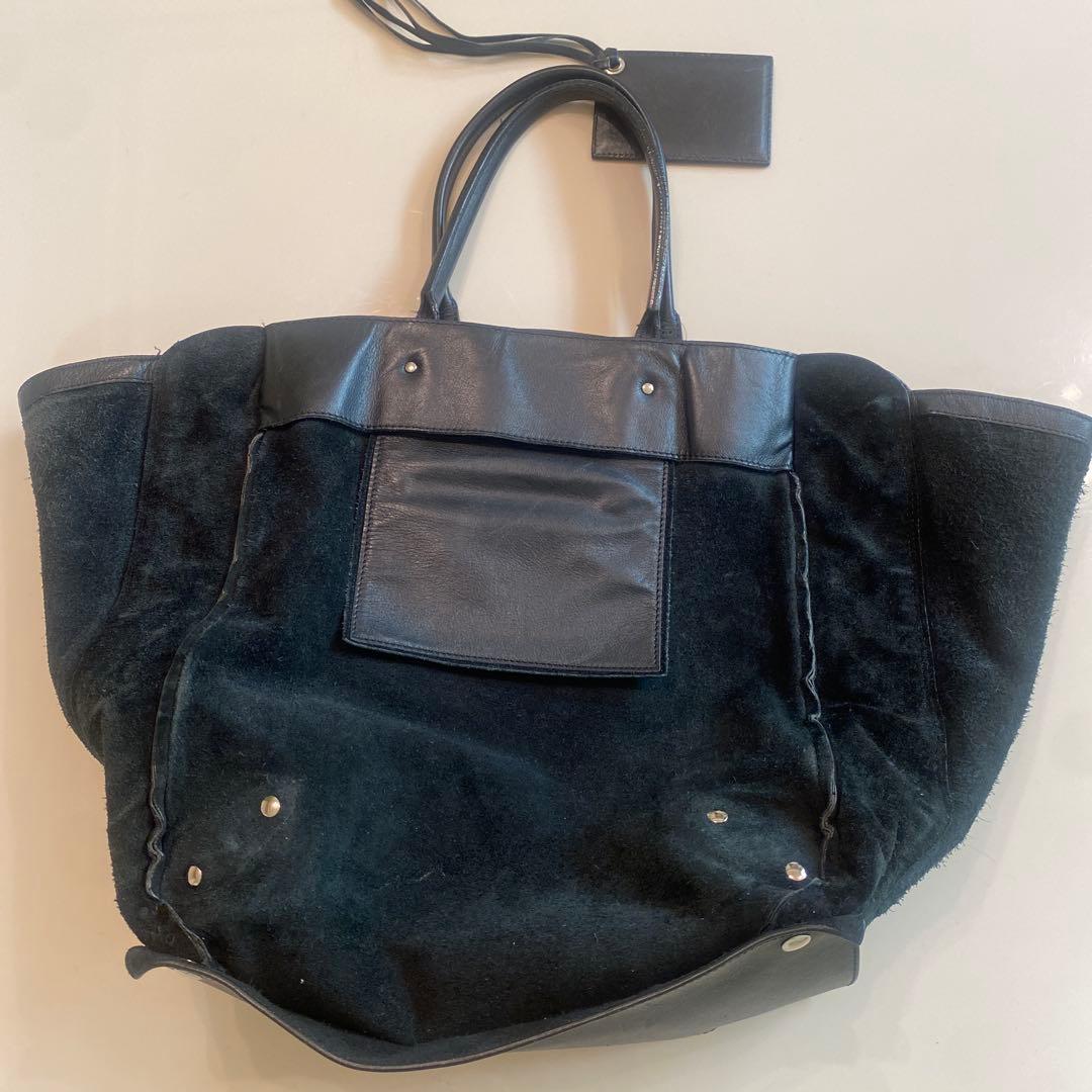 訳あり格安‼️☆バレンシアガ☆ペーパー・ブラック　トートバッグ　黒