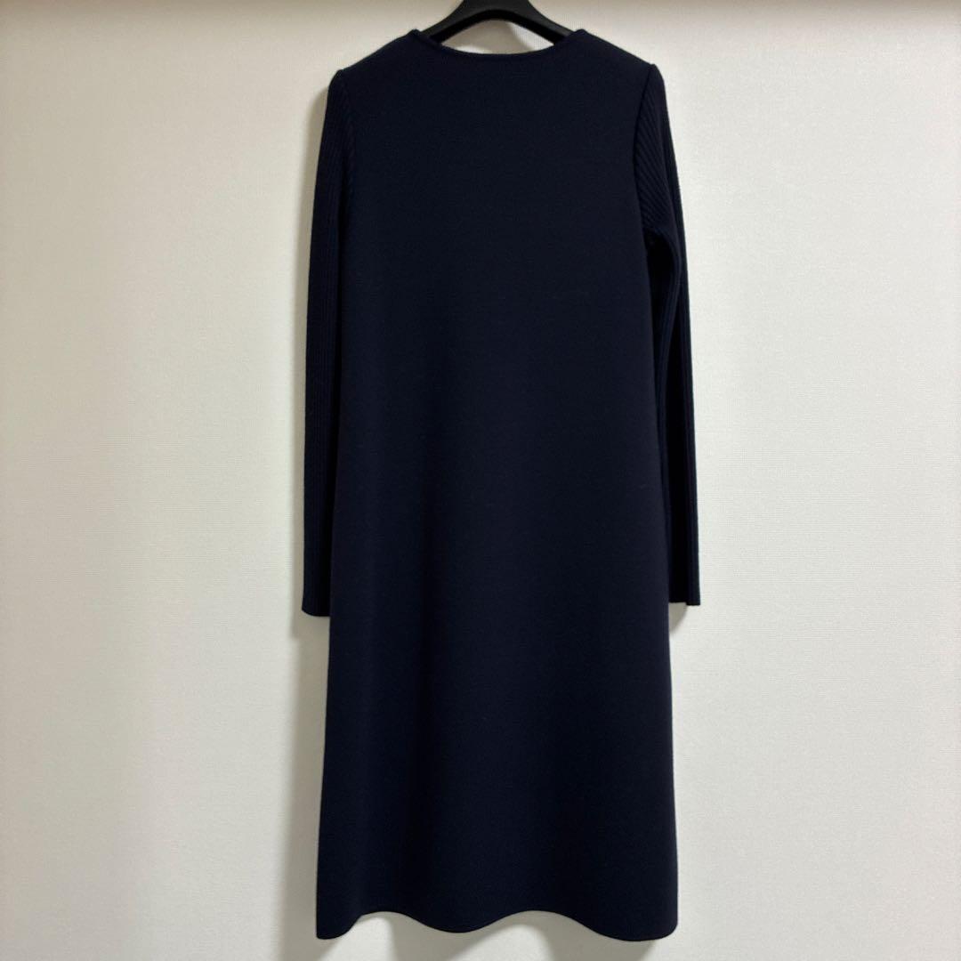 フォクシー　ニットワンピース　38 ネイビー　シエナ