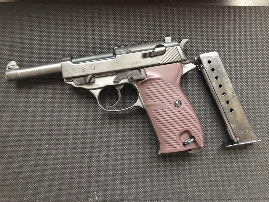 マルシン　ワルサ－P38ミリタリ－　ヘビーウェイトモデルガン