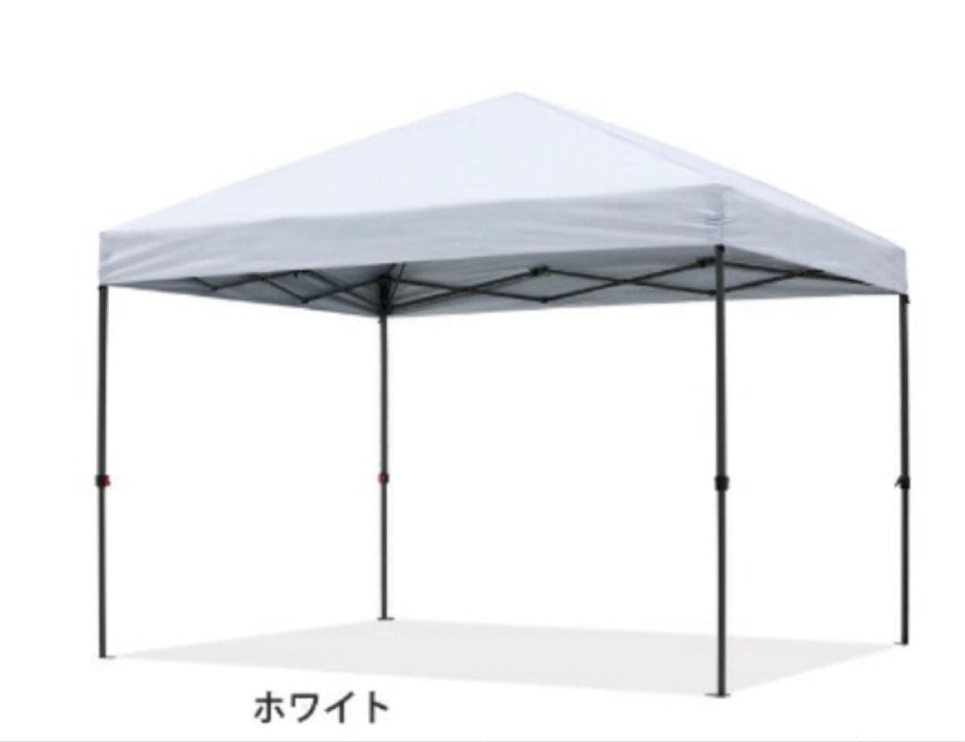 ABCCANOPY ワンタッチタープテント 2m×2m ホワイト
