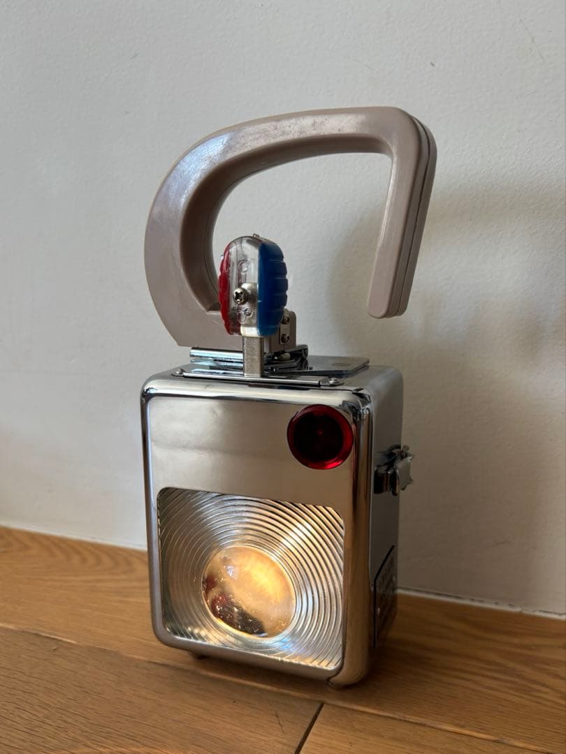 ①鉄道グッズ　合図灯　鉄道カンテラ　小型合図灯