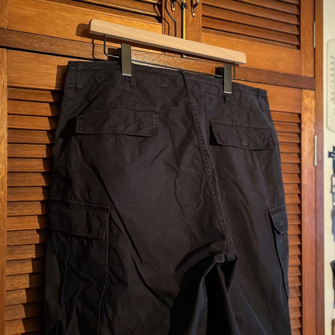 BOWWOW BEAMS別注 カーゴパンツ ブラック 定価36300円