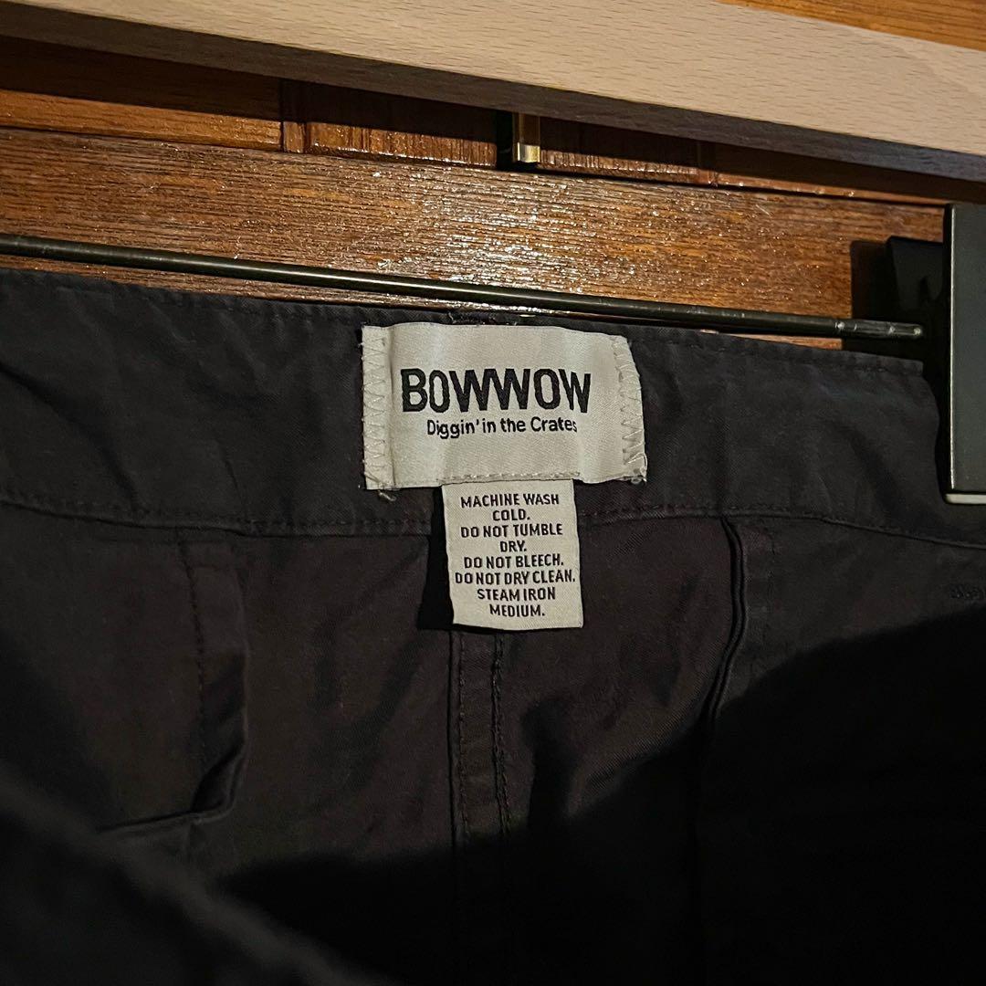 BOWWOW BEAMS別注 カーゴパンツ ブラック 定価36300円