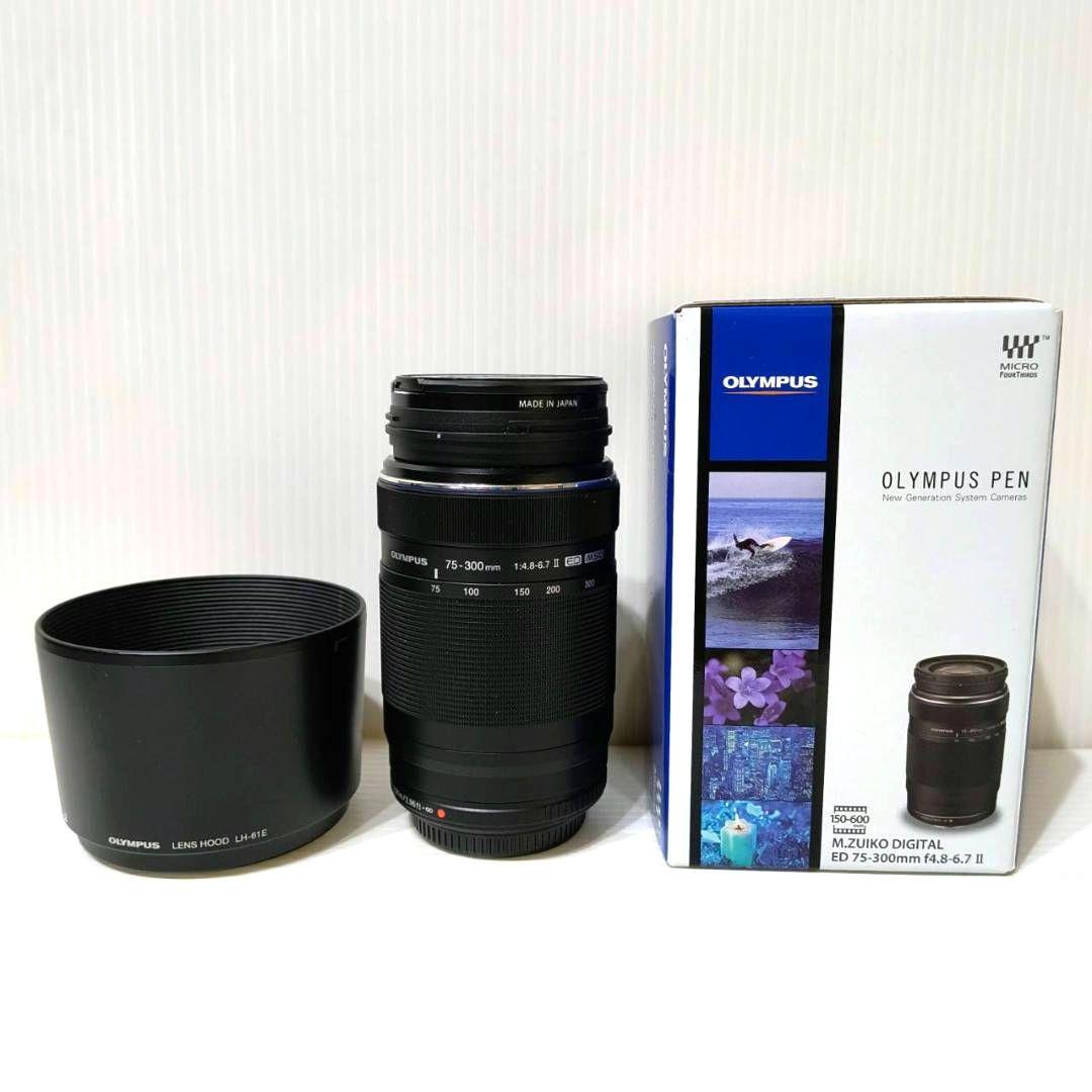 オリンパス OLYMPUS M.ZUIKO ED 75-300mm