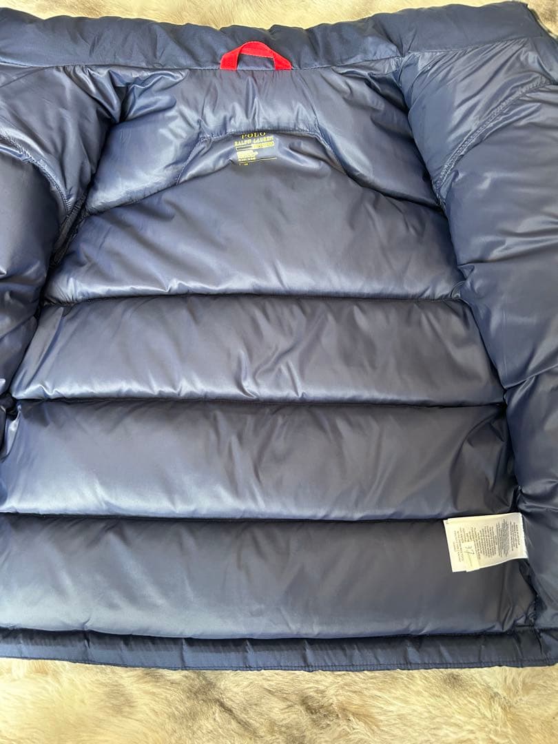 ラルフローレン　ネイビー ダウンジャケット