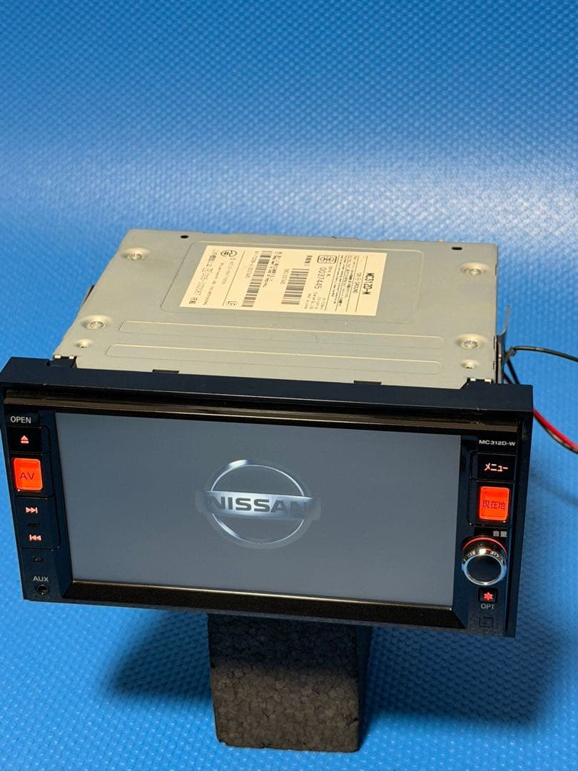 日産純正ナビ MC312D-W 2015年度地図データ