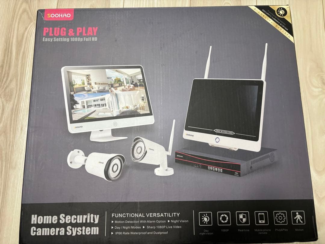 SOOHAO 1080PフルHD防水カメラシステム