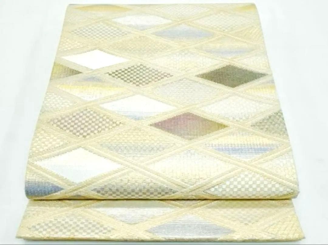 本日限定お値下げ◆新品未使用◆誉田屋源兵衛六通柄袋帯/金唐革金華/燦金銀糸