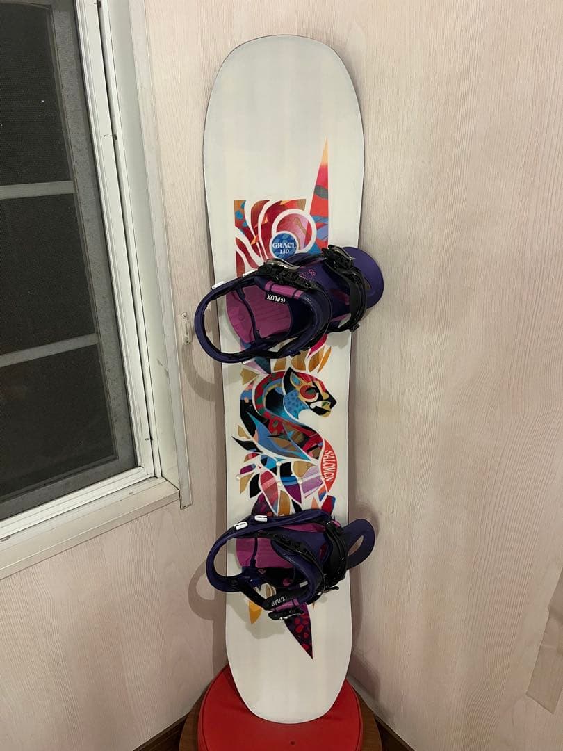 フルセット！SALOMON130cm&FLUX XSサイズ