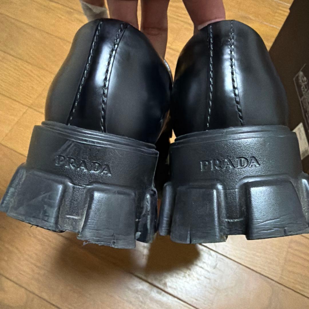 PRADA モノリス ローファー 27センチ