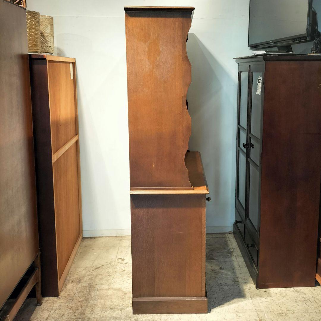 M●東サセール 希少良品☞秋山木工☜職人堅木 ヴィンテージカップボード