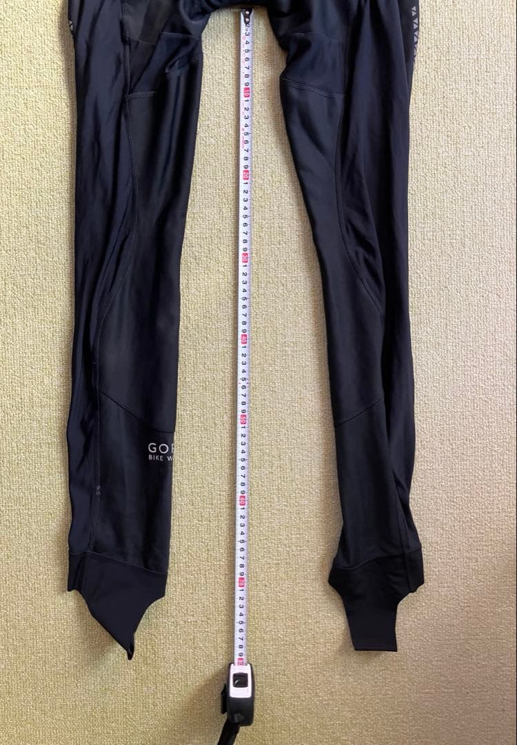 GORE /ゴア　WINDSTOPPER ビブタイツ ブラック