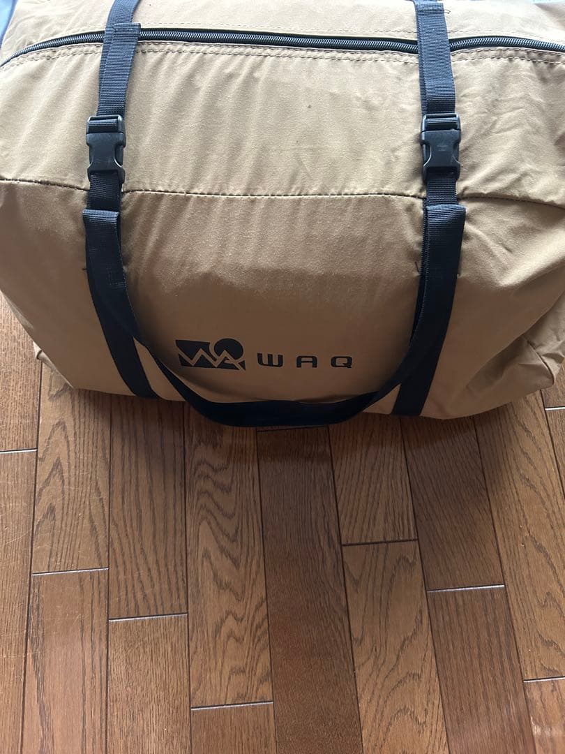 【付属品多数】WAQ Alpha TC 1人用テント ワンポールテント