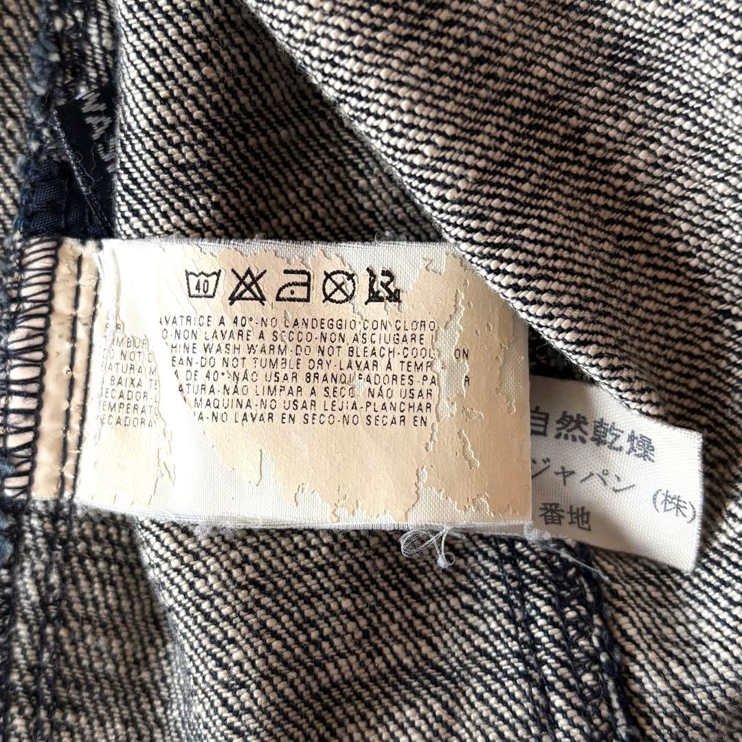 ARMANIアルマーニジーンズ♪ジャケット ダメージ加工デニム イタリア