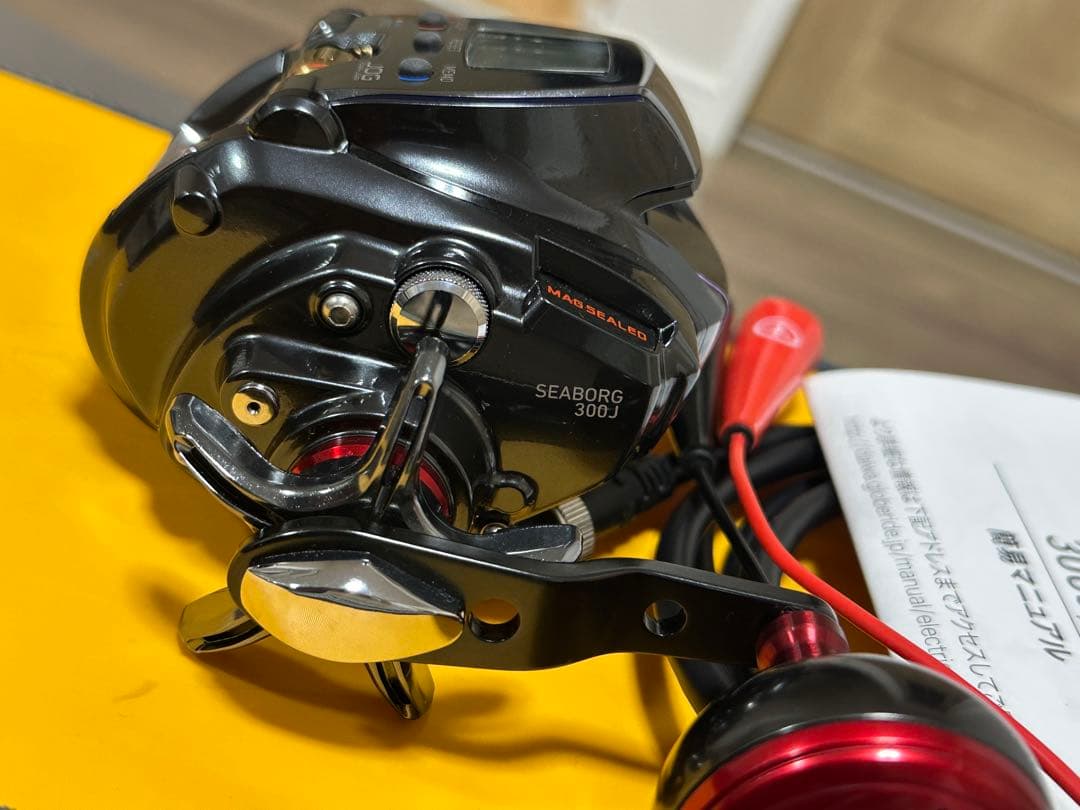DAIWA SEABORG 300J 電動リール 本体+電源コード+収納袋