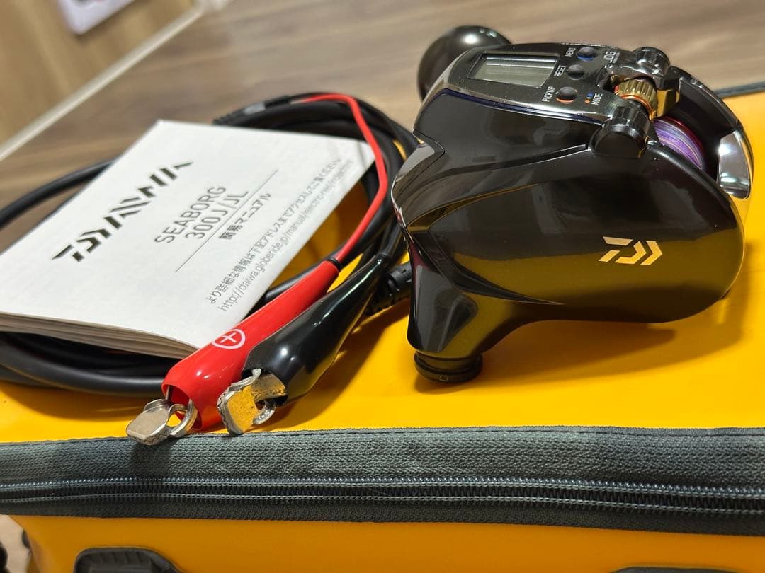 DAIWA SEABORG 300J 電動リール 本体+電源コード+収納袋