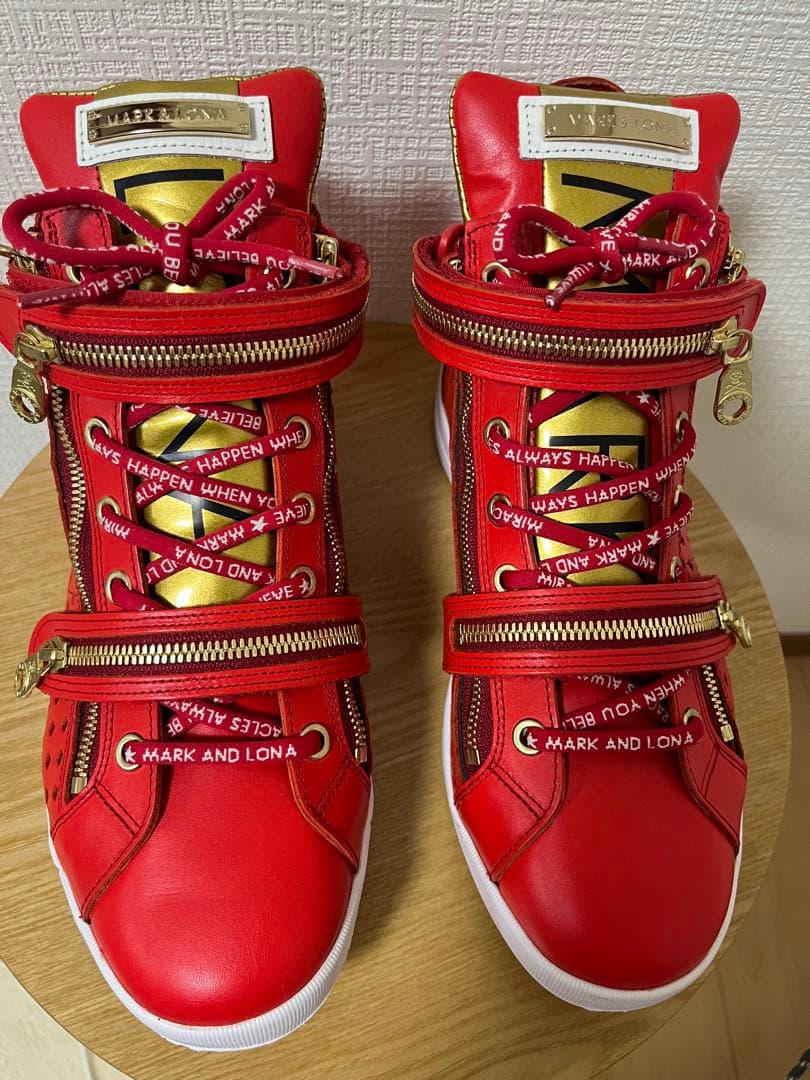 MARK&LONA マークアンドロナ ハイカット ゴルフシューズ 25cm