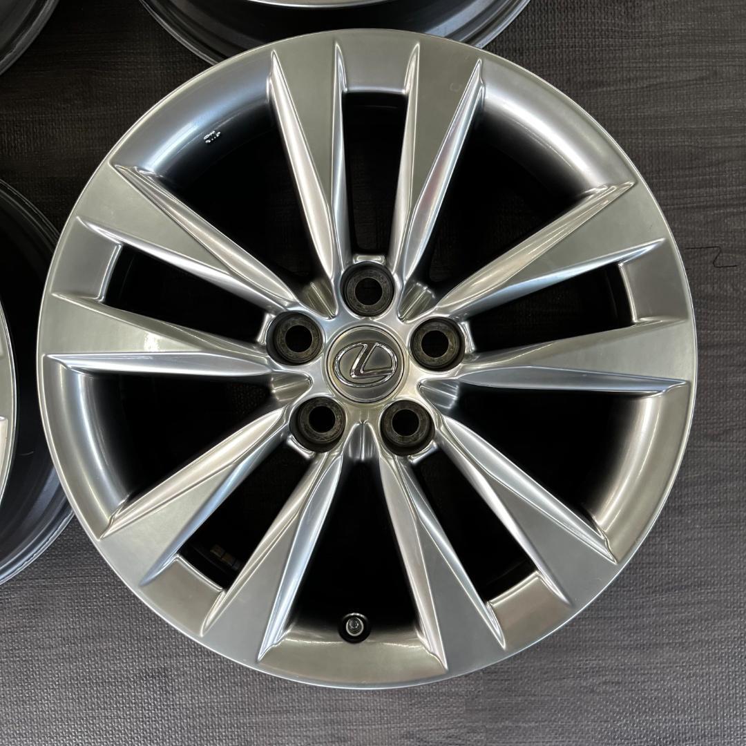 [美品] 純正LS600h 5x120 7.5 18インチ
