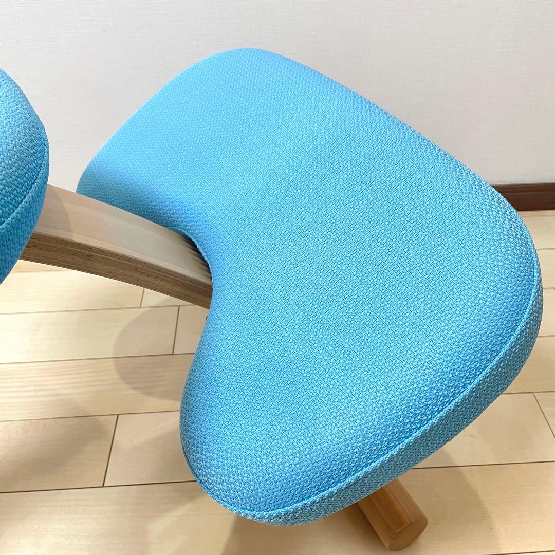 バランスラボ バランスチェア バランスイージー ライトブルー 中古品