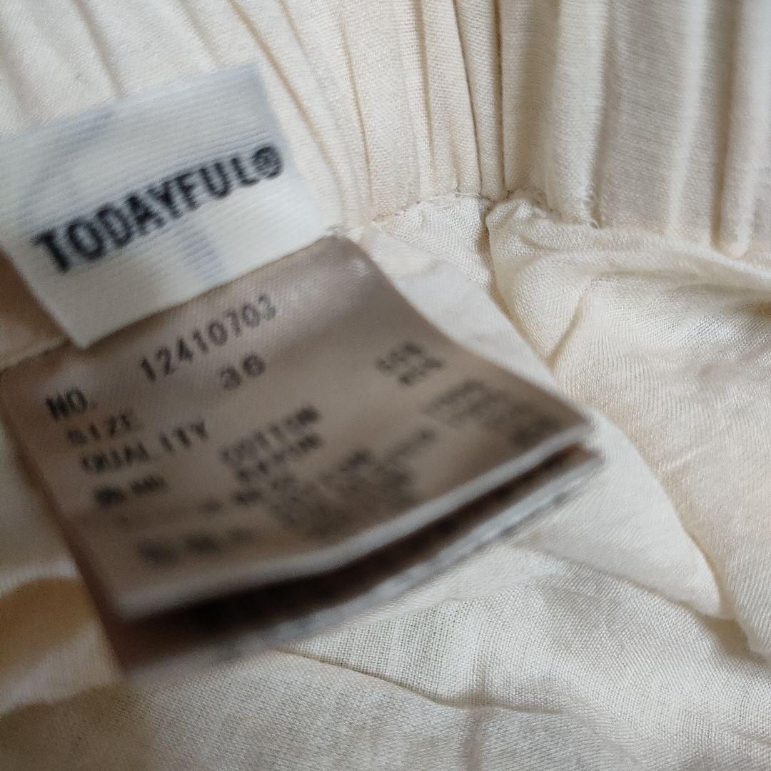 Embroidery Patchwork Trousers　todayful