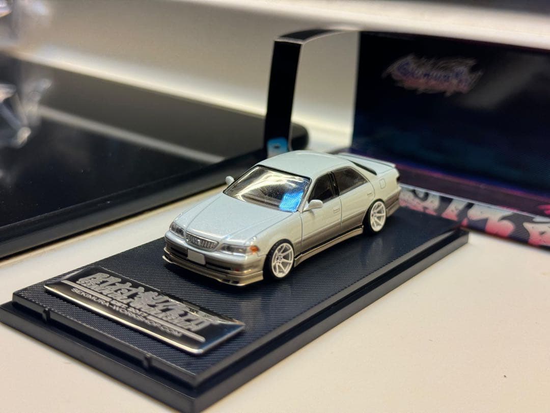 1/64 改 トヨタ JZX100 MK II OEM 風 関村 ドリフト