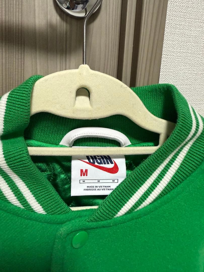 フ*ン様 NIKE×NIGO jacket green otsumo限定M スタ