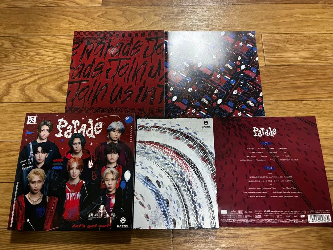 MAZZEL Parade MUZEUM盤 CD + 2 DVD