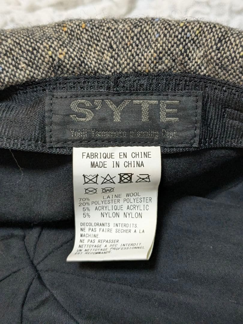 SYTE by YOHJI YAMAMOTO キャスケット