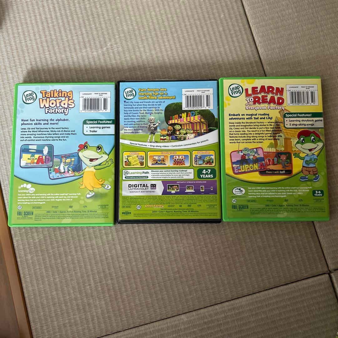 LeapFrog 10-DVD Mega Pack 英語DVD