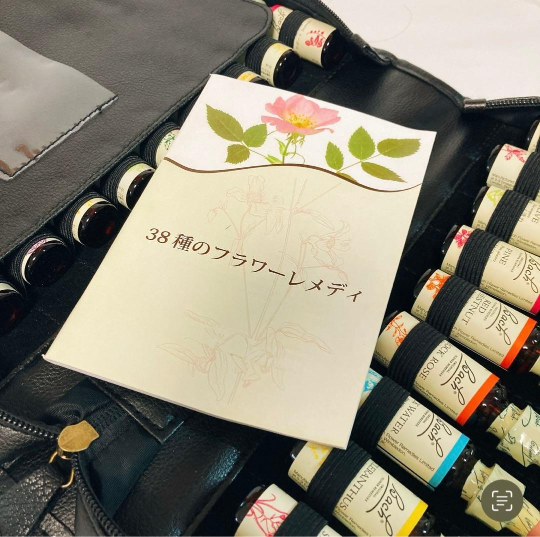 新品　バッチフラワーレメディブック型ケース