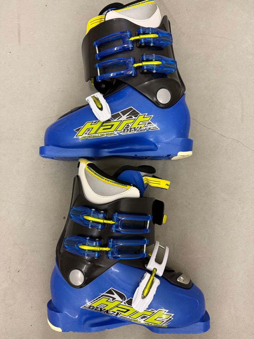 Hart ジュニアスキーセット 板127cm ブーツ23cm ストック105cm