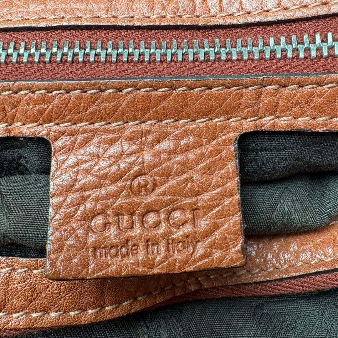 011 GUCCI トートバッグ ハンドバッグ 肩掛け GG柄 e6